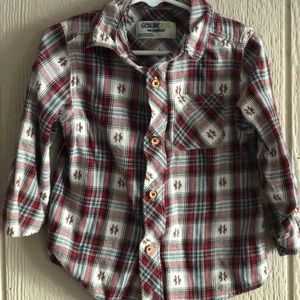 Boys button down shirt.